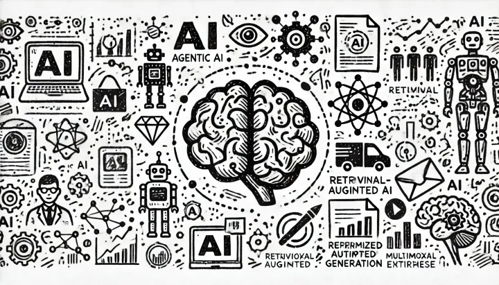 Exploring Multimodal AI, Agentic AI, Retrieval-Augmented Generation, and Customized Enterprise Generative Models